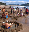 Hot Water Beach natural spa