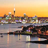 Auckland sunset