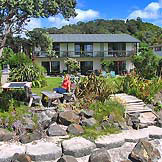 Beachfront accommodation